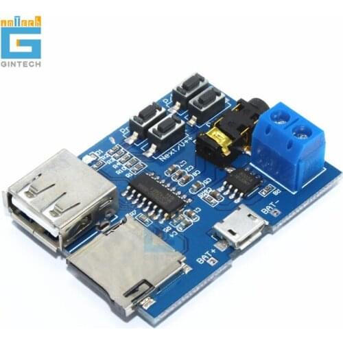 Mp3 module mp3 decoder TF card U disk decoding player