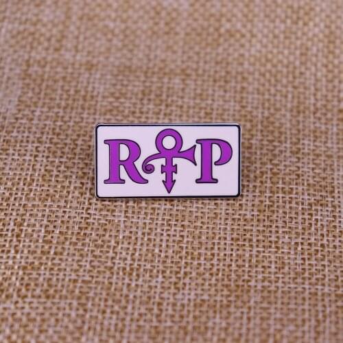 PRINCE PURPLE RAIN ENAMEL PIN BADGE