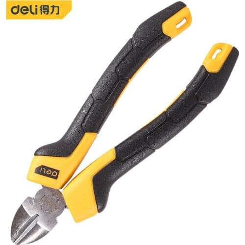 Deli Professional Industrial Wire Stripper Cutter Pliers Pincer High Hardness Household Nippers Cutting Hand Crimping Tools