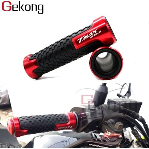 Motorcycle handlebar grips Lastest Product For YAMAHA Tmax Tech Max TMAX 560 TMAX560 T-MAX 2019-2020 with logo