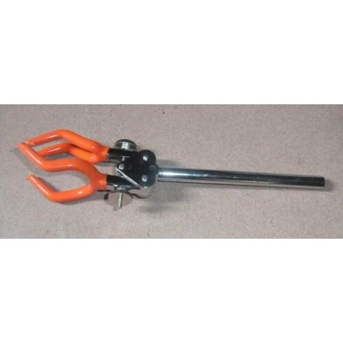 Lab Condensers Clamp,Four Finger Flask clamps,Grip 110mm,Total Length 27CM