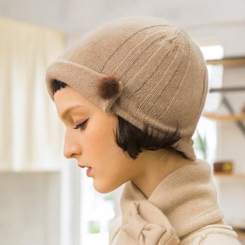 Women Skullies Cap Autumn Spring Warm Beanies Hat European American Female Knitted Casual Caps Lady Fashion Beanie Hats H6771