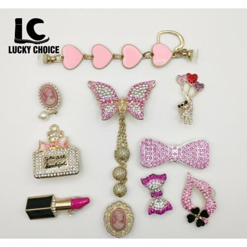 5/10pcs Shoe Charms Croc Charms Designer Fits Clog Jeans Sandals Decoration for JIBZ for Kids Girls Gift