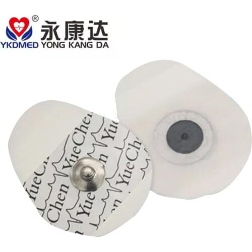 50Pcs/1000Pcs/Lot ECG Electrodes Medical Neonate Disposable Foam Electrode Patch Ekg Accessories Drop Shape