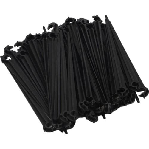 50pcs Hook Fixed Stems Support Holder for 4/7 Drip Irrigation Water Hose