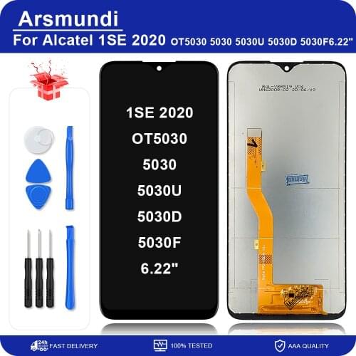 6.22" For Alcatel 1 SE 1SE 2020 LCD Alcatel OT5030 5030 5030U 5030D 5030F LCD Display Touch Screen Digitizer Glass Assembly+Tool
