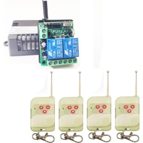 DC 12V/24V Wireless RF 433MHz Remote Control Switch Motor Forward Reverse Steering Controller Module for Motor/Linear Actuator