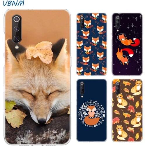 Cute Fox In Autumn Case For Xiaomi MI Poco X3 NFC M3 Note 11 10 9 8 lite A3 S2 5X 6X CC9 CC9E 9SE 8SE 9T F1 Cover
