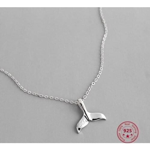 Korean Version New Design Dolphin fish Tail Pendant Temperament Wild Clavicle Necklace Female Jewelry Holiday Gift