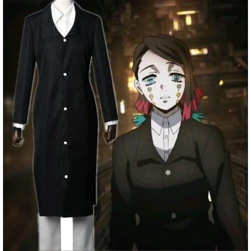 Demon Slayer:Kimetsu No Yaiba Enmu Cosplay Costume Halloween Costume