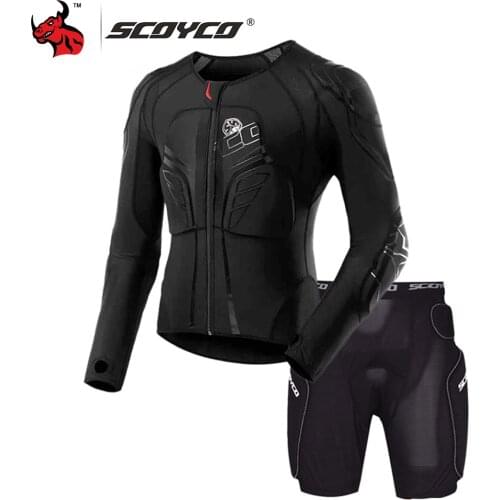 SCOYCO Motorcycle Jacket Off-Road Motorbike Racing Suit Protective Gear Men Motocross Riding Jacket Body Armor Chaqueta Moto