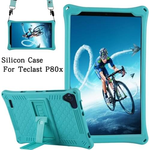 Soft Silicon Case For Teclast P80X 8 inch Tablet Stand Case Cover For Teclast New P80H 2019