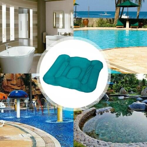 Spa Booster Seat Soft Comfly Water Air Inflatable PVC Hot Tub Mat for Adults Kids