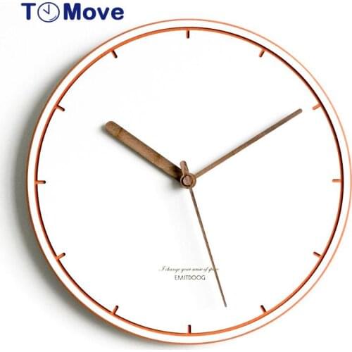 Nordic Wall Clock Modern Design Simple Fashion Large Wall Clock Living Room Bedroom Home Decor Hanging Watch orologio da parete
