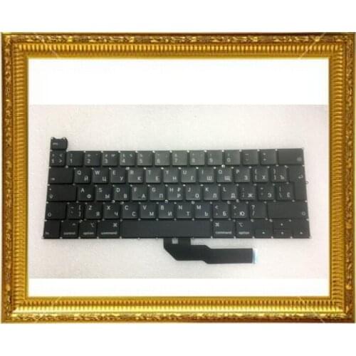 Laptop New A2251 Keyboard for Macbook Pro Retina 13" A2251 Keyboard Russian Russia RU with Big Enter Key 2020 Year
