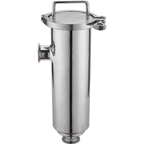 Elbow Fit 19/25/32/38/51/63mm Pipe x 1.5" 2" 2.5" Tri Clamp In-line Filter Strainer Homebrew Beer Brewing SUS304 Stainless Steel
