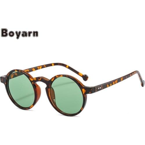 Boyarn Sunglasses Women Designer Sunglasses Women 2021 High Quality Round Glasses Women Retro Oculos De Sol Feminino UV400