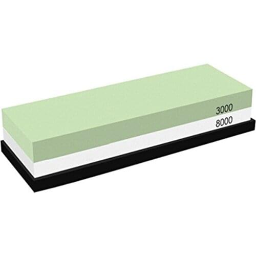 Knife Sharpening Stone Water Stone WhetStone wearproof Silicon Non-slip Base Knife Sharpener For Kitchen knives 3000/8000