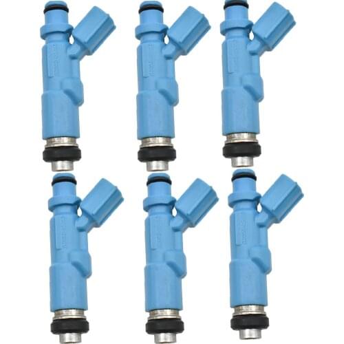 6PCS/lot fuel injector 23250-23020 23209-23020 for Yaris SCP NCP 2SZ-FE 1.3 VVT-i 1999-2005