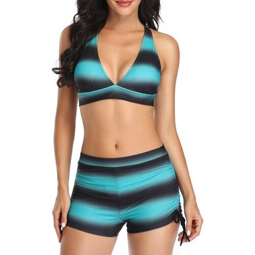 High Waist Bikinis 2021 Tankini Sexy Swimwear Women Bath Suit Plus Size Swimsuit Push Up Sexy Beachwear Sports Bathing Suits 2XL