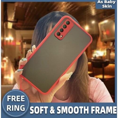 Protective case Two-in-one Cases Phone Case For Huawei Y7a/P Smart 2021/Enjoy20SE Contrast button