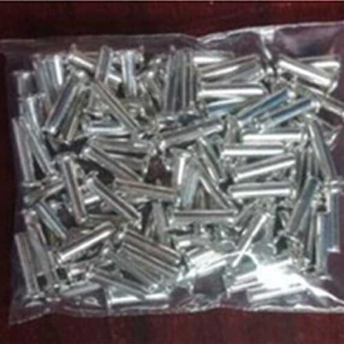 27pcs D2mm*9mm*3.5mm module power pin flat head cap straight needle tin-plating