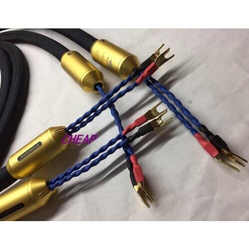 Free shipping Top hifi tech music speaker cable