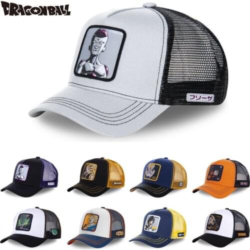 New Brand DRAGON BALL NARUTO All Styles Snapback Cotton Baseball Cap Men Women Hip Hop Dad Mesh Hat Trucker Hat Dropshipping