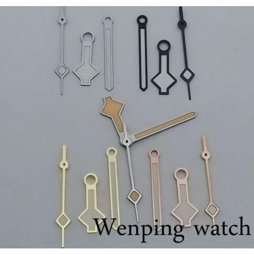High Quality Snowflake Silver/Orange/Rose Gold Watch Hand Watch Needles For NH35 NH36A Miyota 82 Series ETA 2824 2836 Movement