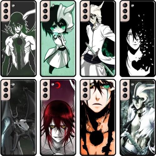 Anime Bleach Ulquiorra Cifer Phone Case For Samsung Galaxy S21 S20 Ultra Note 20 Note 10 S8 S9 S10 Plus S20 FE Coque