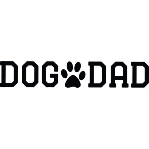 Black/Sliver Dog Mom Sticker Funny With Cute Dog Footprint Vinyl Car Decal High Quality Removable For Car Window S625