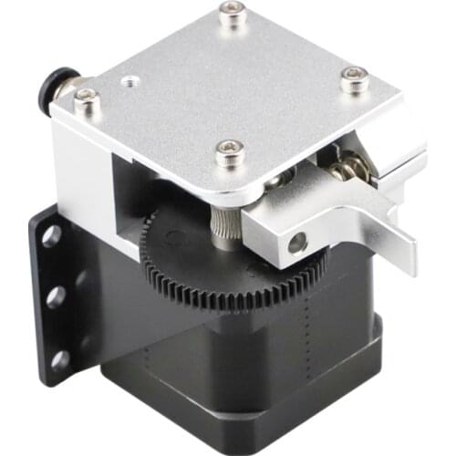 Silver All Metal Titan Aero Extruder 1.75mm For Prusa i3 MK2 3D Printer For Both Direct Drive And Bowden Mounting Bracket