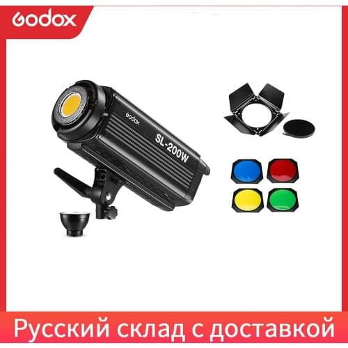 Godox SL-200W 200Ws 5600K Studio LED Continuous Photo Video Light Lamp w/ Remote Free DHL