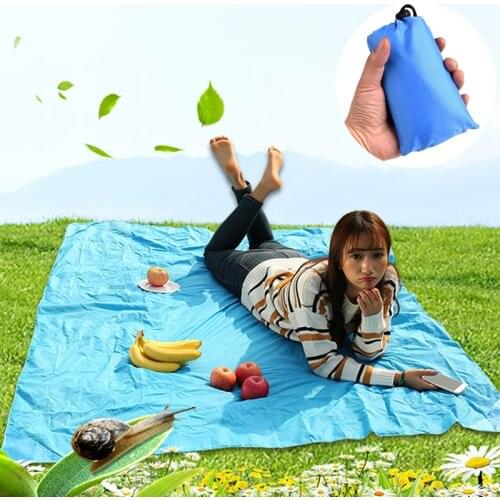 Outdoor Picnic Blanket Waterproof Camping Mats Sand Proof Beach Pad For Sleeping Mattress Backpacking Travel,Hiking,Self Driving
