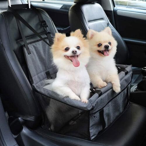 Travel Dog Car Seat Cover Folding Hammock Pet Carriers Bag Carrying For Cats Dogs transportin perro autostoel hond