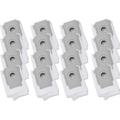 16Pcs Replacement Vacuum Bags for IRobot Roomba I & S Series I7, S9,I6Robot Vacuum Cleaner Base Automatic Disposal Bags