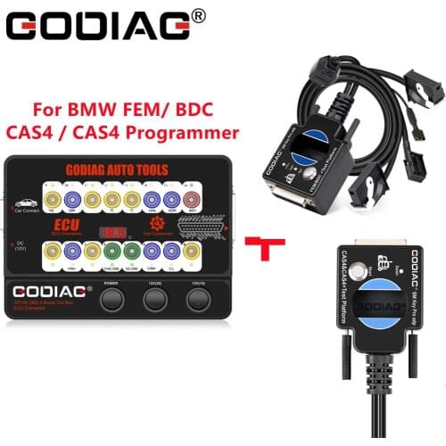 GODIAG GT100 OBD II Break Out Box Test Platform for BMW FEM/ BDC/CAS4 / CAS4+ Programming ECU Diagnostic Tool
