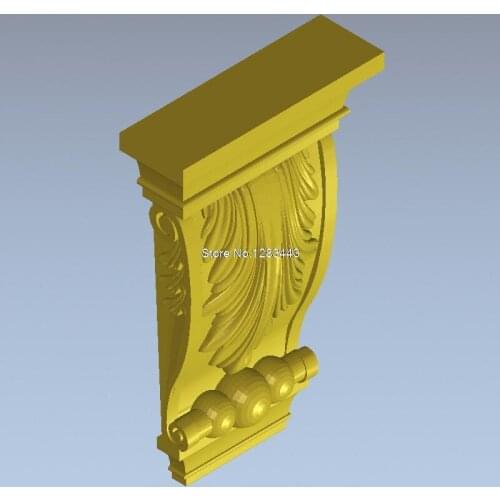 High quality New 3D model for cnc 3D carved figure sculpture machine in STL file 3D furniture decoration Decor_48