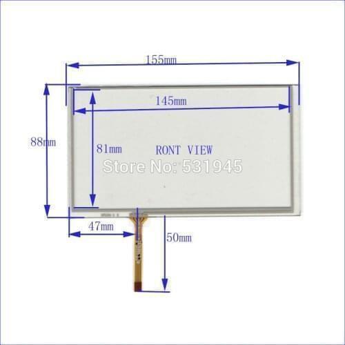 ZhiYuSun HLD-TP-1345 this is compatible 6.2 -inch resistive touch screen display on the outside flat screen for SN-2999K