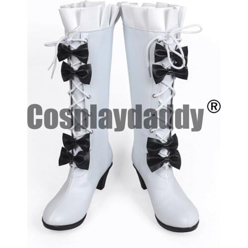 Azur Lane Sakura Empire Yukikaze Swings-Sama Ver. Cosplay High Heel Shoes Boots S008