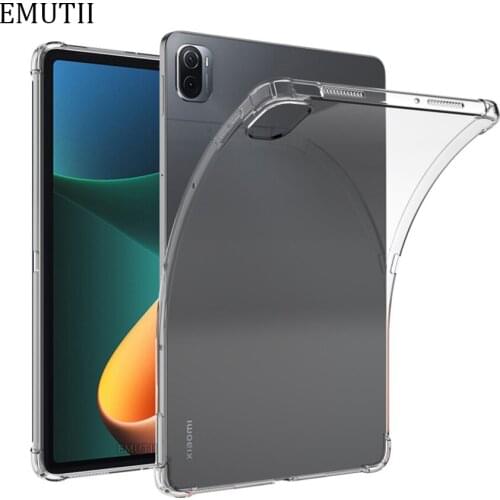 Airbags Cases For Xiaomi MiPad 5 Pro 2021 Case Tablet Protective Cover Four Airbag Back Transparent Xiomi Mi Pad 5 Mipad5 5Pro