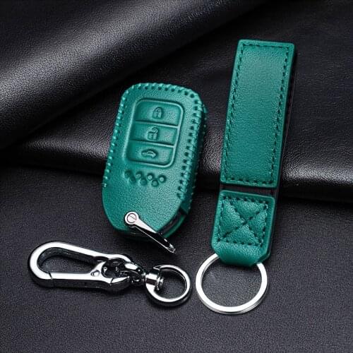 Genuine leather key case for car Honda crv key case leather high-grade XRV ten-generation Accord Lingpai Binzhi Feng Fan