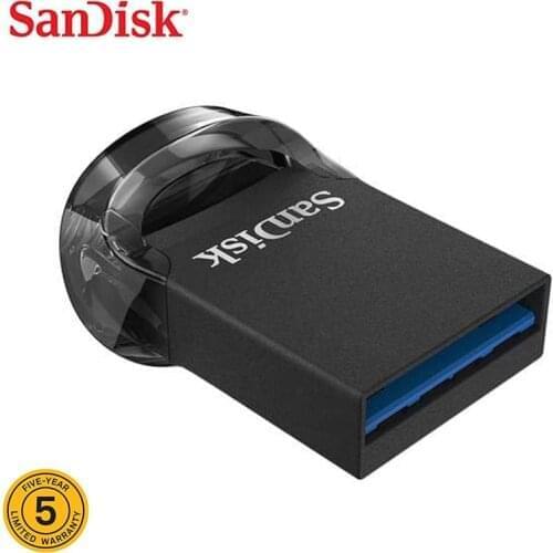 SanDisk Microdrive USB Flash Drive 64GB 128GB Metal Pen Drive Memory 32GB 256GB 16GB USB Stick Encryption High Speed Pendrive