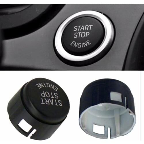 Car Start Stop Engine Button Switch Replace Cover Key Accessories for BMW 5 6 7 F01 F02 F10 F11 F12 2009-2013 61319153832