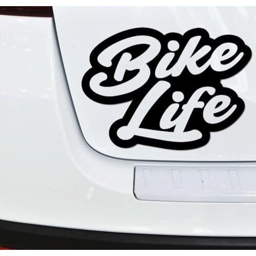 15X10.9cm bike life car stickers funny auto sticker decals decal car sticker not reflective N758