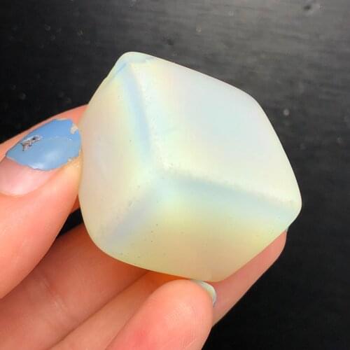 Natural opal cube, beautiful crafts home decoration decoration reiki healing