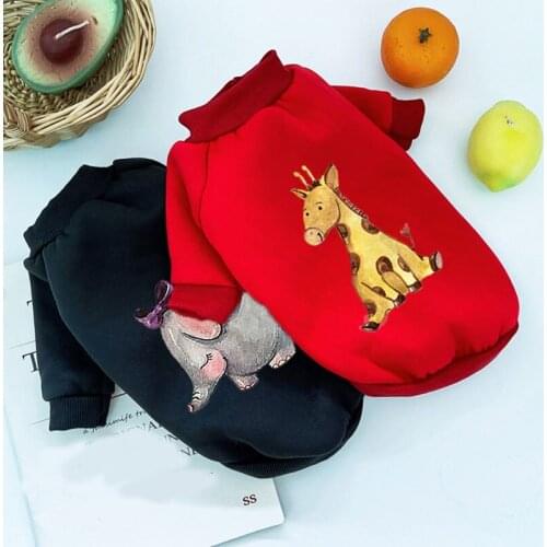 New Warm Pet Clothes Sweater for Cats Winter Clothes for Dog Jacket Cute Puppy Clothes Cat Jacket Dog Hoodie Sweater for Dogs