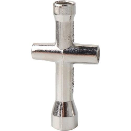 Portable Car Repair Cross Wrench 4/5/5.5/7mm Toys Fixing Socket Spanner Sleeve Model Automobile Wheel Tyre Hand Tool