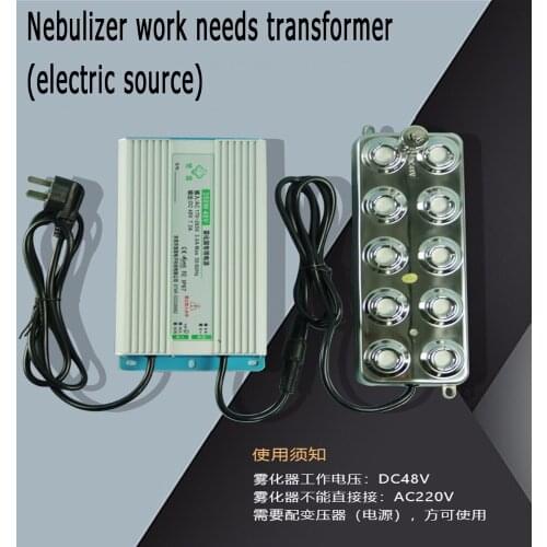 Factory outlet Industrial humidifier ten head ultrasonic atomization head landscape mist maker rockery atomization spray