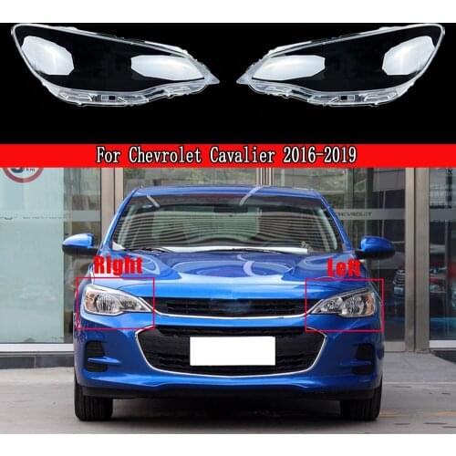 Headlamp Lampshade Lampcover Head Lamp light Covers glass Lens Shell Caps For Chevrolet Cavalier 2016-2019
